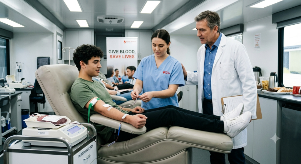 for blood donation